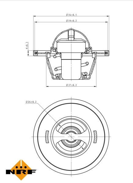 Termostato 725135 NRF
