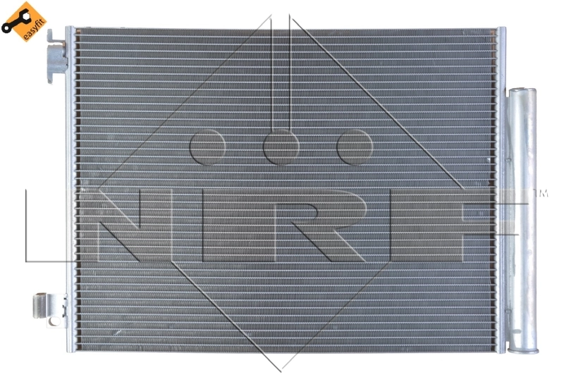 350212 NRF Radiador de aparelho de ar condicionado