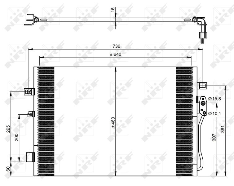 Compre Radiador de aparelho de ar condicionado Dodge Journey 