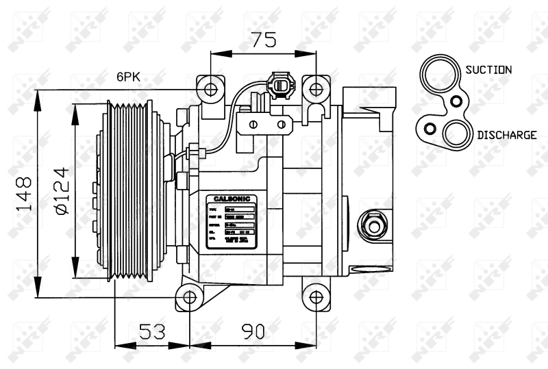 Compressor de aparelho de ar condicionado Nissan X-Trail preço, a partir de 78,17 USD
