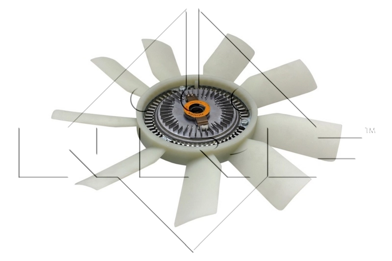 Acoplamento viscoso de ventilador de esfriamento NRF 49543 preço, a partir de 91,83 USD