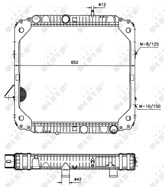 Compre 6745000203 Mercedes Radiador de esfriamento de motor