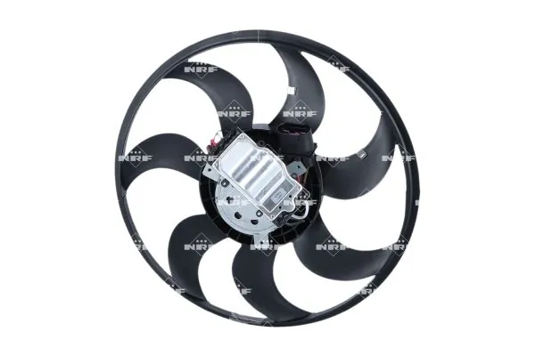 Ventilador elétrico de esfriamento montado (motor + roda de aletas) Volkswagen Touareg I 7LA, 7L6, 7L7