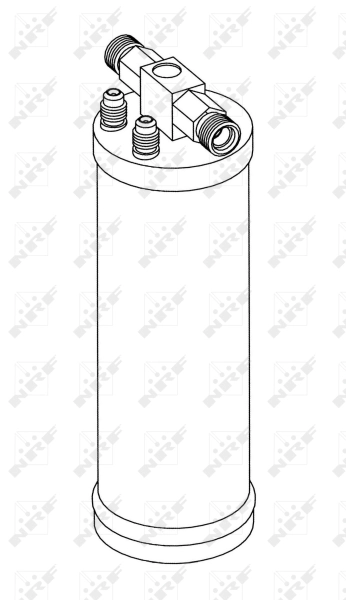 Tanque de recepção do secador de aparelho de ar condicionado 33160 NRF