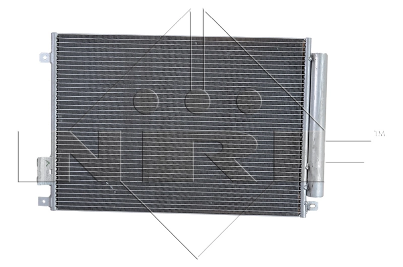 Radiador de aparelho de ar condicionado para Fiat 500 312