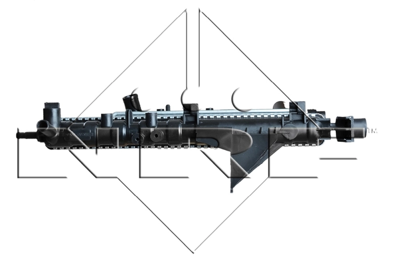 Radiador de esfriamento de motor Renault Twingo I C06