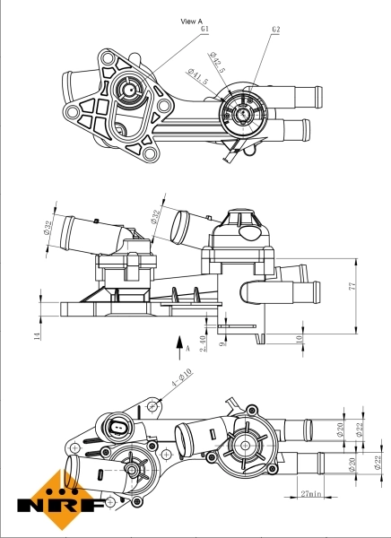 Termostato 725173 NRF