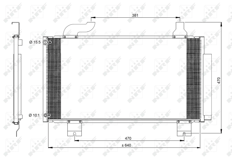 Radiador de aparelho de ar condicionado Honda Accord preço, a partir de 99,71 USD