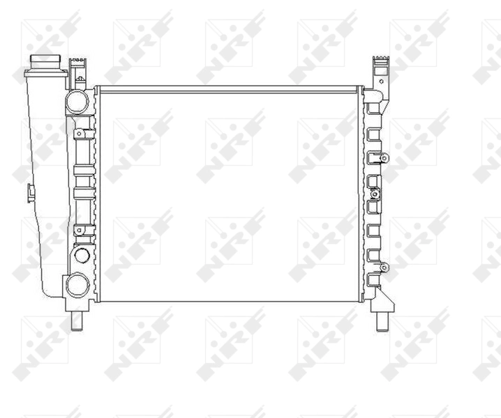 Compre 54680 NRF Radiador de esfriamento de motor