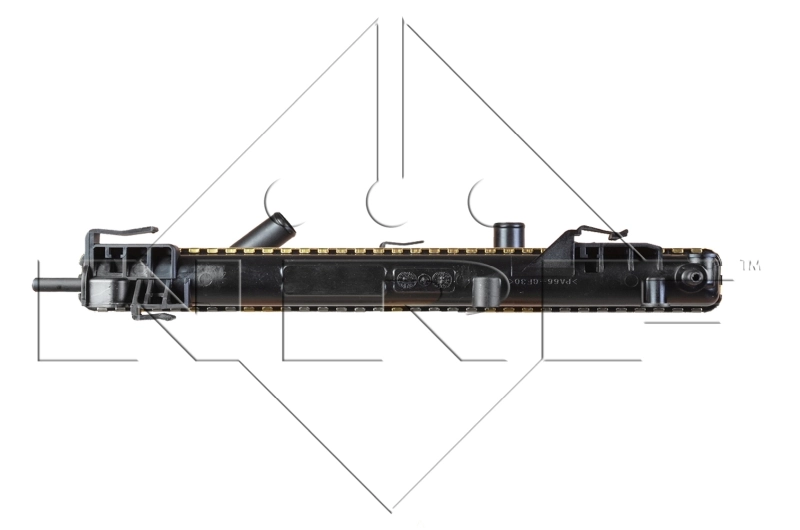 Radiador de esfriamento de motor NRF 58148 preço, a partir de 49,76 USD