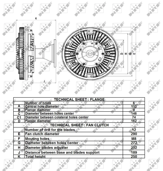 Compre Acoplamento viscoso de ventilador de esfriamento Mercedes Benz Truck TRUCK ACTROS 