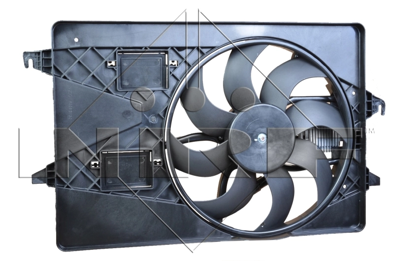 47262 NRF Difusor do radiador de esfriamento, montado com motor e roda de aletas