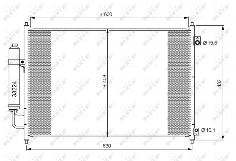 Compre Radiador de aparelho de ar condicionado Nissan X-Trail 