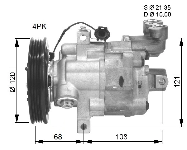 Compre Compressor de aparelho de ar condicionado Nissan Micra 