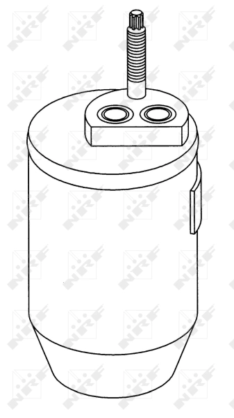 Tanque de recepção do secador de aparelho de ar condicionado 33156 NRF