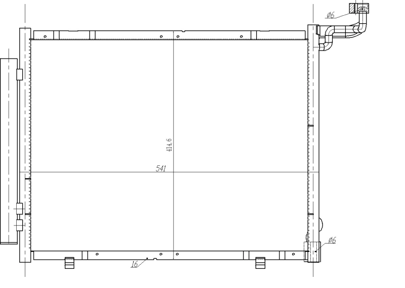 Radiador de aparelho de ar condicionado Magneti Marelli BC930 preço, a partir de 108,73 USD