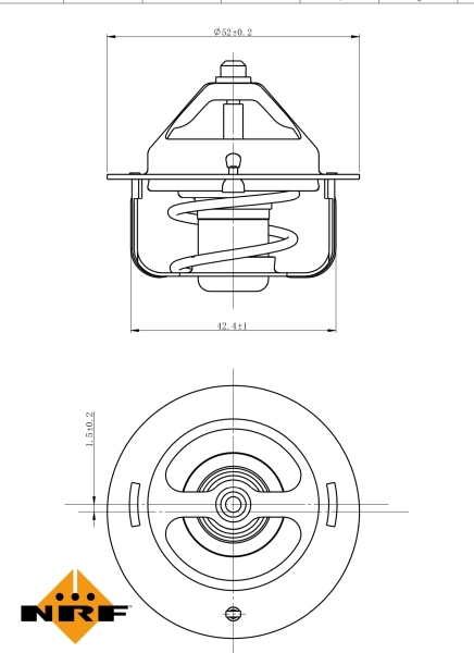 Termostato 725147 NRF