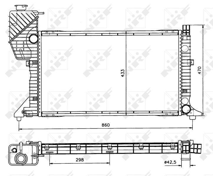 Radiador de esfriamento de motor Frig AIR 2062081 preço, a partir de 167,06 USD