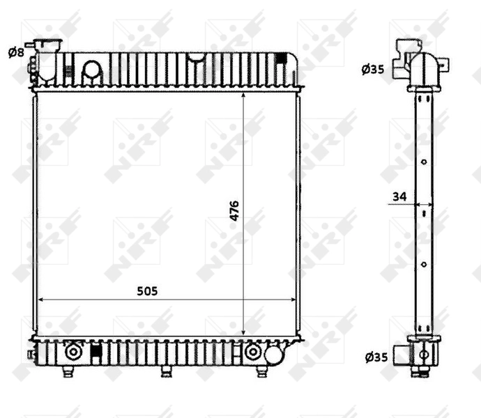  Mercedes A6015005503
