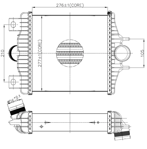 Compre Radiador de intercooler Land Rover Range Rover 