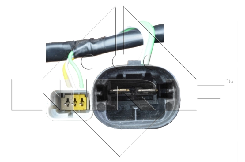 Difusor do radiador de esfriamento, montado com motor e roda de aletas NRF 47335 preço, a partir de 183,93 USD