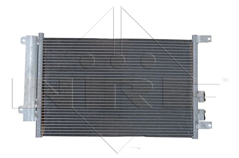 35499 NRF Radiador de aparelho de ar condicionado