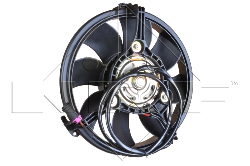 47383 NRF Ventilador elétrico de esfriamento montado (motor + roda de aletas)
