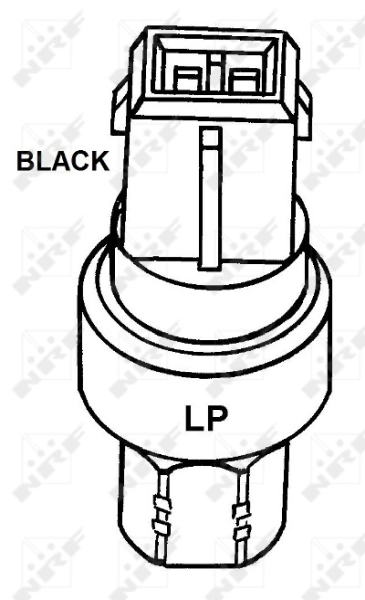 Sensor de pressão absoluta de aparelho de ar condicionado 38911 NRF