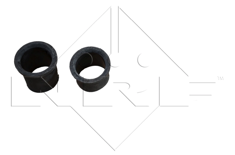 Radiador de esfriamento de motor 506750 NRF