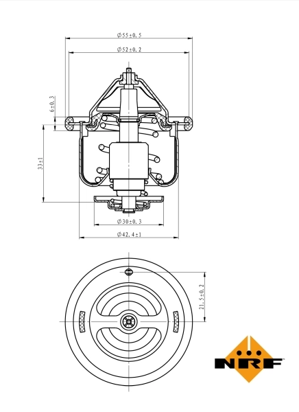 Termostato 725134 NRF