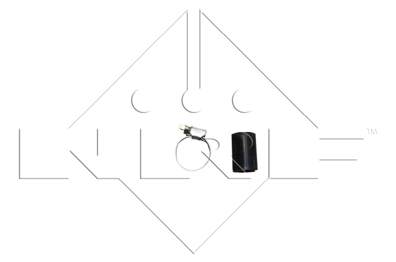 Radiador de esfriamento de motor 50130 NRF