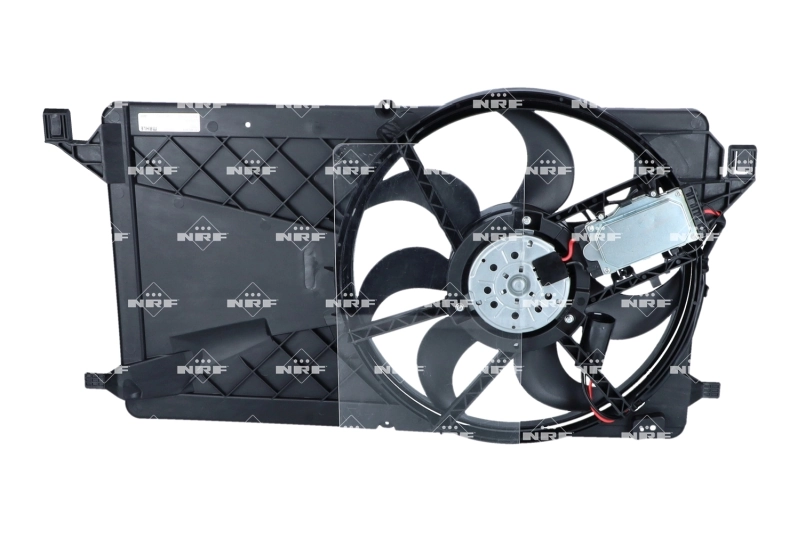 Difusor do radiador de esfriamento, montado com motor e roda de aletas EV0121140 Jdeus