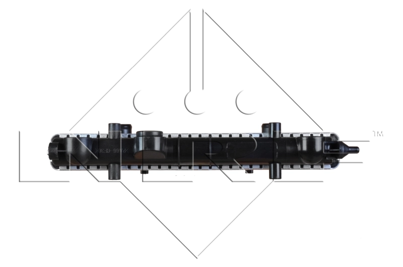 Radiador de esfriamento de motor NRF 50004 preço, a partir de 120,47 USD
