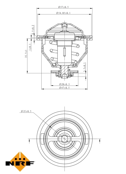 Termostato 725140 NRF