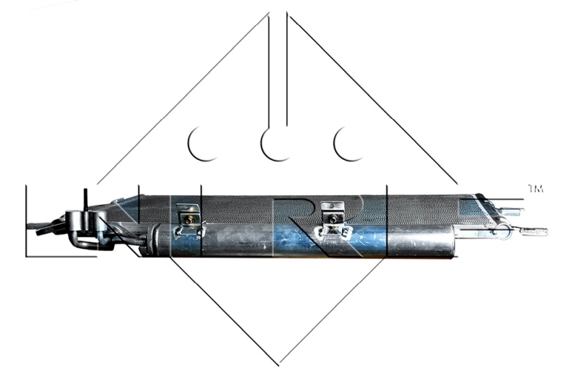 35517 NRF Radiador de aparelho de ar condicionado