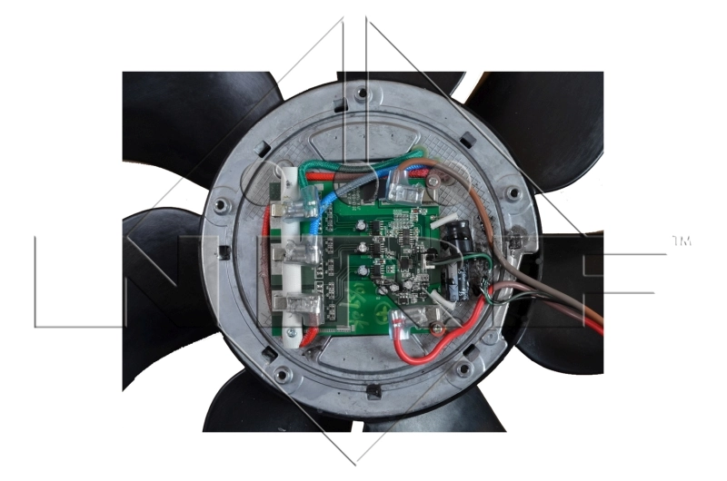 Difusor do radiador de esfriamento, montado com motor e roda de aletas NRF 47293 preço, a partir de 396,45 USD