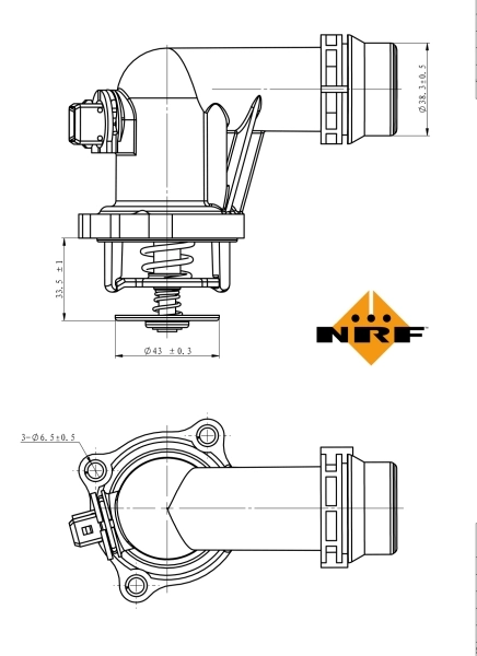 Termostato 725001 NRF