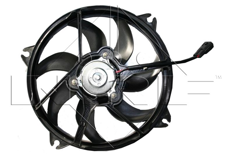 Ventilador elétrico de esfriamento montado (motor + roda de aletas) Peugeot 307  3A, 3C ao melhor preço