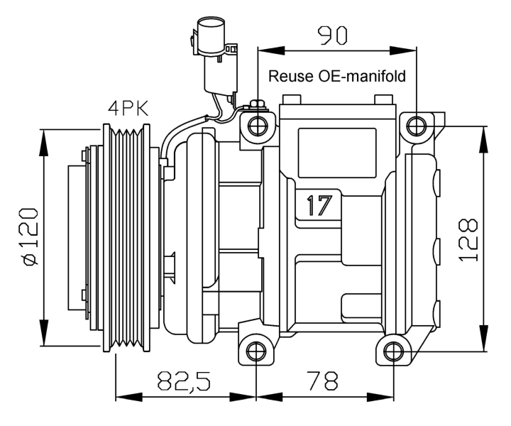 Compre Compressor de aparelho de ar condicionado KIA Carnival 2