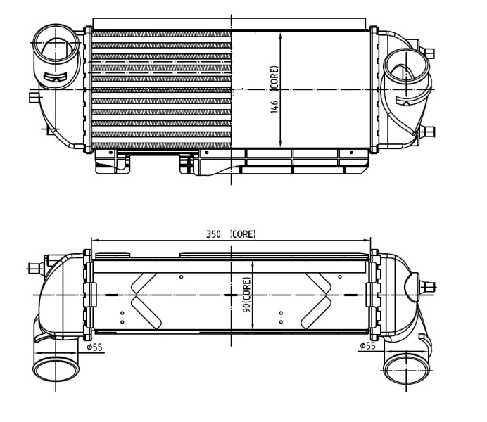 Compre Radiador de intercooler Hyundai Tucson 2
