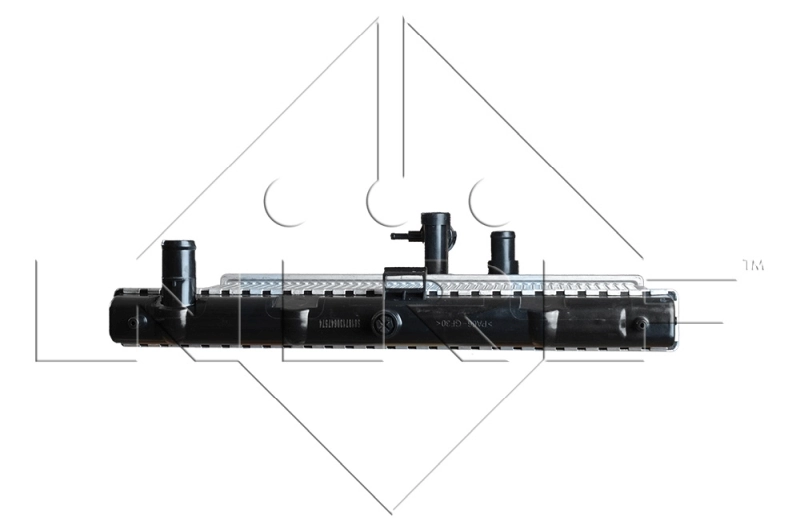 Radiador de esfriamento de motor Nissan Micra  K12