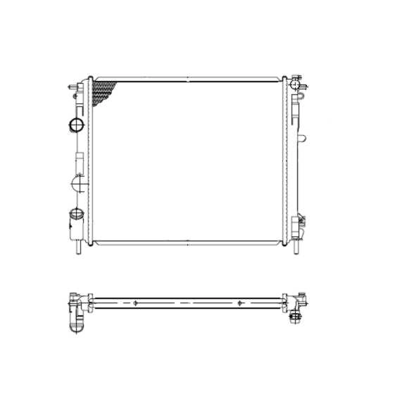 Compre 53210 NRF Radiador de esfriamento de motor