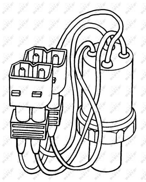 Sensor de pressão absoluta de aparelho de ar condicionado 8390582 Mercedes