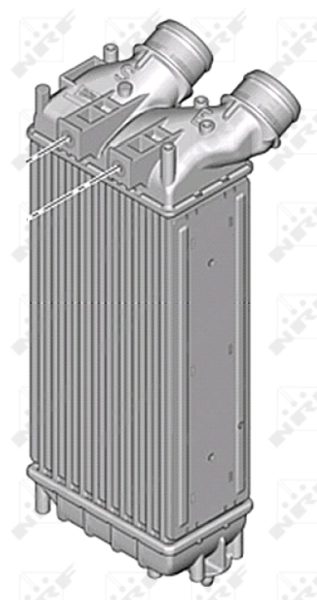 Radiador de intercooler 30281 NRF