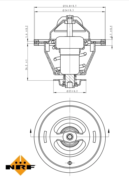 Termostato 725124 NRF