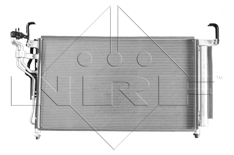 Radiador de aparelho de ar condicionado para Hyundai H-1 STAREX TQ