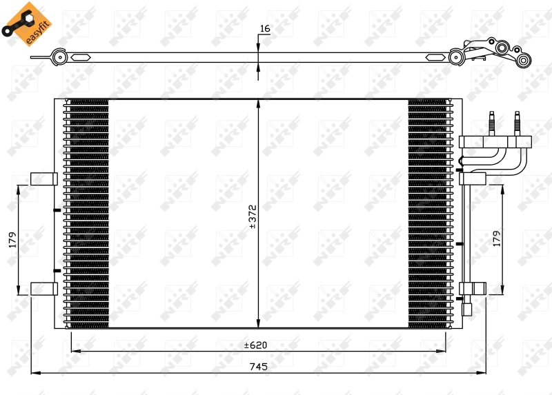 Radiador de aparelho de ar condicionado Jdeus 712M16 preço, a partir de 46,55 USD