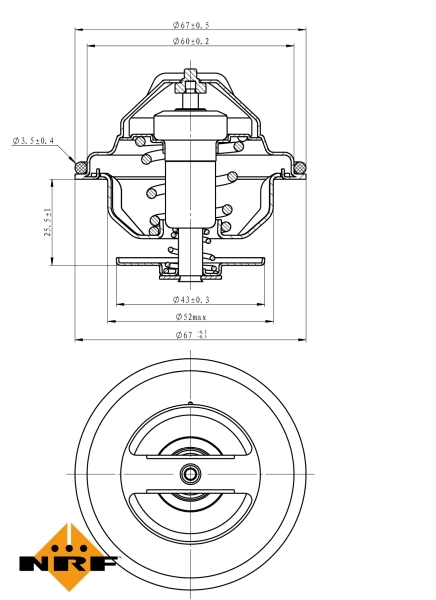 8510048 Land Rover Termostato