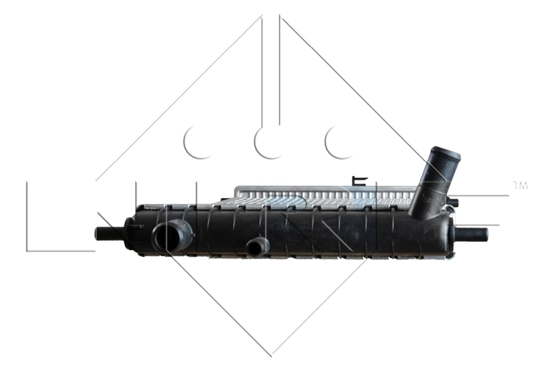 Compre 50131 NRF Radiador de esfriamento de motor
