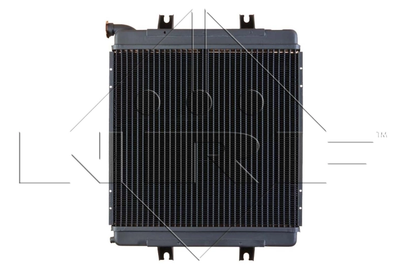 52241 NRF Radiador de esfriamento de motor